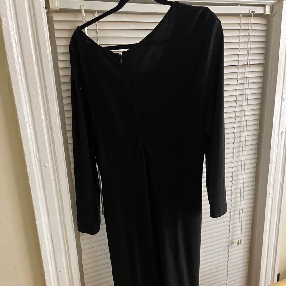 Philosophy mid sleeve black dress